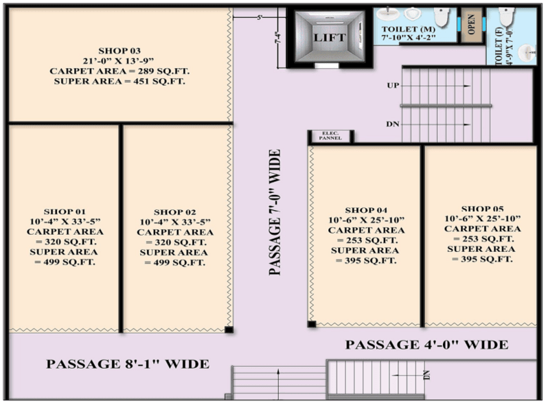 upper-ground floor